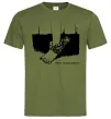Чоловіча футболка Have happy dreams Оливковий Чоловіча футболка Have happy dreams Оливковий фото