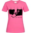 Женская футболка Have happy dreams Ярко-розовый фото
