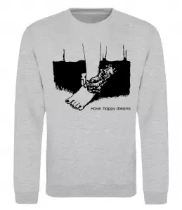 Свитшот Stop dreaming start doing Белый фото