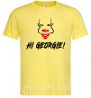 Чоловіча футболка Hi, Georgie! Лимонний фото