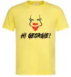 Чоловіча футболка Hi, Georgie! Лимонний Чоловіча футболка Hi, Georgie! Лимонний фото