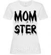 Женская футболка Momster Белый фото