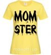 Женская футболка Momster Лимонный фото