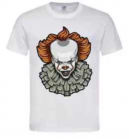 Чоловіча футболка Оно клоун Білий фото