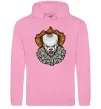Чоловіча толстовка (худі) Оно клоун Рожевий фото