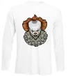 Лонгслив Оно клоун Белый фото
