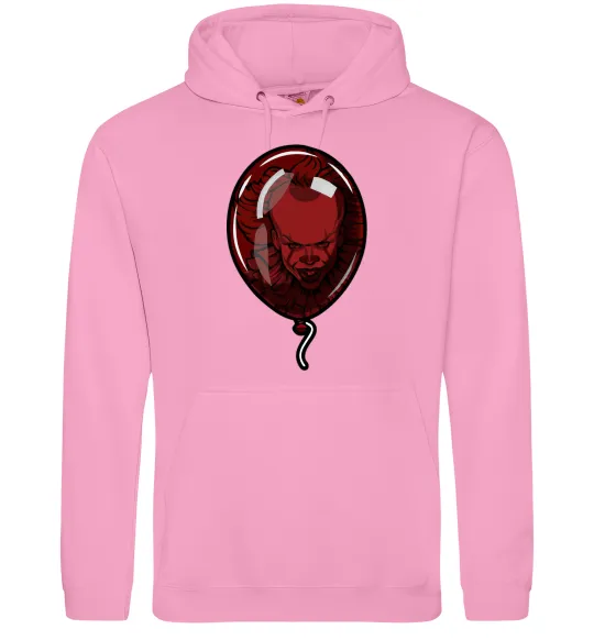 Женская толстовка (худи) Оно шарик Розовый фото