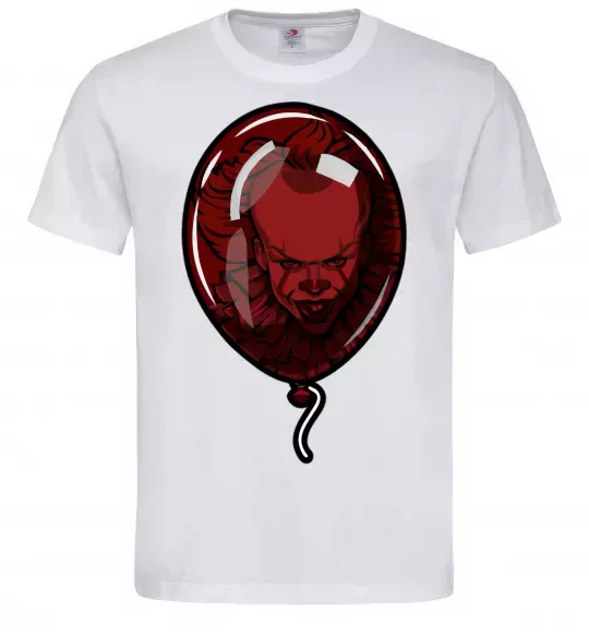 Мужская футболка Оно шарик Белый фото