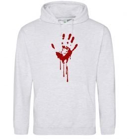 Женская толстовка (худи) Кровавая ладошка Женская толстовка (худи) Кровавая ладошка