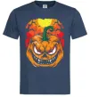 Мужская футболка Лютая тыква Темно-синий Мужская футболка Лютая тыква Темно-синий фото