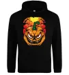 Чоловіча толстовка (худі) Лютая тыква Чорний фото