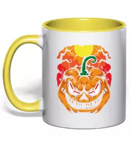 Чашка с цветной ручкой Sally Голубой фото