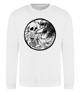 Свитшот Скелет пляжник