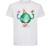 Дитяча футболка Happy Earth Day Білий Дитяча футболка Happy Earth Day Білий фото