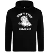 Жіноча толстовка (худі) Don`t stop believin Чорний Жіноча толстовка (худі) Don`t stop believin Чорний фото