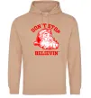 Жіноча толстовка (худі) Don`t stop believin Пісочний Жіноча толстовка (худі) Don`t stop believin Пісочний фото