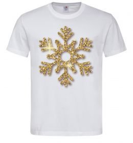Чоловіча футболка Золота сніжинка