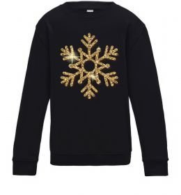 Детский Свитшот Золота сніжинка