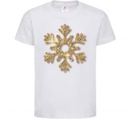 Детская футболка Золота сніжинка Детская футболка Золота сніжинка