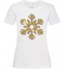 Женская футболка Snow Maiden Белый фото