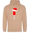 Чоловіча толстовка (худі) Келих в шапочці Пісочний фото