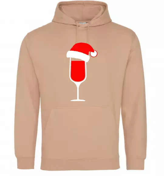 Женская толстовка (худи) Келих в шапочці Песочный фото