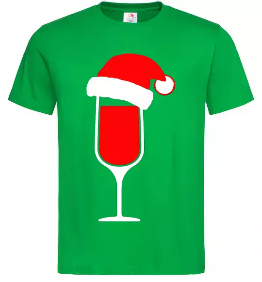 Чоловіча футболка Келих в шапочці Зелений фото