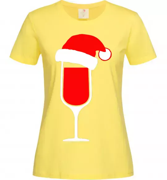 Женская футболка Келих в шапочці Лимонный фото