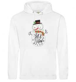 Жіноча толстовка (худі) Let it snow