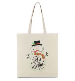 Эко-сумка Let it snow