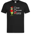 Чоловіча футболка Грінч список Чорний Чоловіча футболка Грінч список Чорний фото