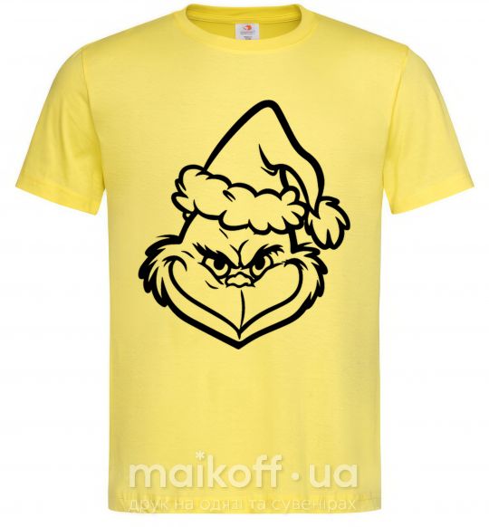 Мужская футболка Похититель Рождества в шапочке Лимонный фото