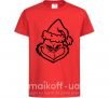 Детская футболка Похититель Рождества в шапочке Красный фото