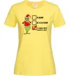 Жіноча футболка Грінч список Лимонний фото