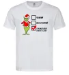 Чоловіча футболка Грінч список Білий Чоловіча футболка Грінч список Білий фото