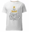 Чоловіча преміум футболка Wish you a very merry Christmas tree Білий фото