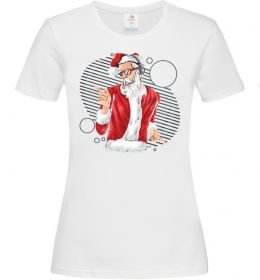 Жіноча футболка DJ Санта Жіноча футболка DJ Санта
