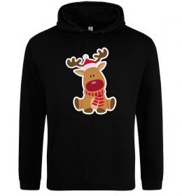 Чоловіча толстовка (худі) Олень сидить