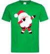 Мужская футболка Дід Мороз танцює Зеленый Мужская футболка Дід Мороз танцює Зеленый фото
