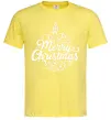 Мужская футболка Merry Christmas toy Лимонный Мужская футболка Merry Christmas toy Лимонный фото