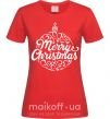 Жіноча футболка Merry Christmas toy Червоний фото