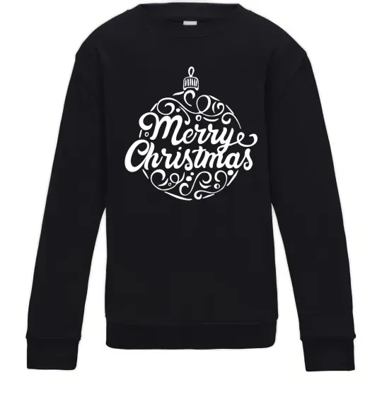 Дитячий світшот Merry Christmas toy Чорний фото