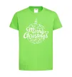 Дитяча футболка Merry Christmas toy Лаймовий фото