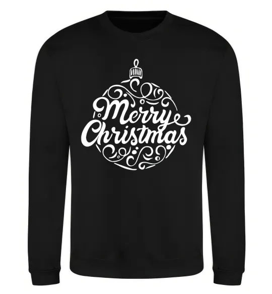 Свитшот Merry Christmas toy Черный фото