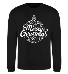 Світшот Merry Christmas toy Чорний фото