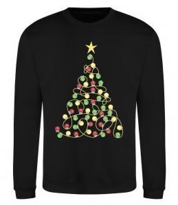 Світшот Ялинка з гірлянди