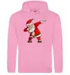 Жіноча толстовка (худі) Санта танцює Рожевий фото