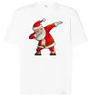 Футболка Оверсайз Санта танцює Белый фото