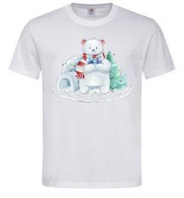 Чоловіча футболка Білий ведмідь Чоловіча футболка Білий ведмідь