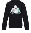 Детский Свитшот Білий ведмідь Черный фото